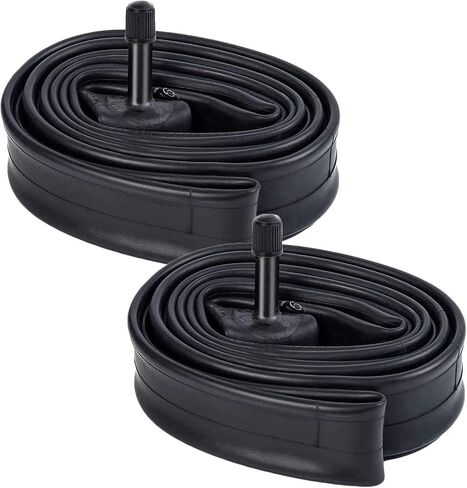 YUNSCM 2-PCS 24X1 3/8 (37-540) إطارات الدراجة وأنابيب الدراجة 24 بوصة AV32MM صمام Schrader متوافق مع إطارات الكراسي المتحركة 24 × 1 3/8 24x1 3-8 إطارات وأنابيب دراجة الطريق (Y-1394) in Kuwait