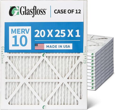 مرشح فرن جلاس فلوس 20x25x1 ميرف 10 (12 عبوة) in Kuwait