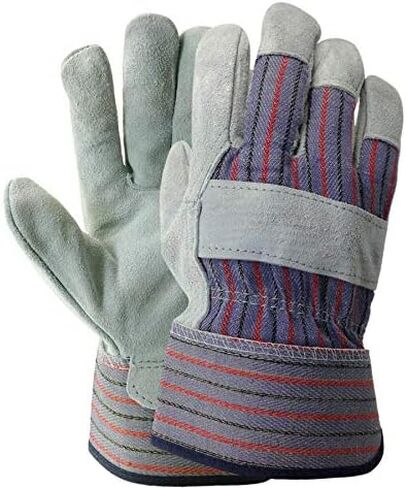 ATERET AG60 Work Gloves with Safety Cuff & Wing Thumb I 12 Pairs Glove Pack I Ideal Use for Lanscaping & Gardening in Kuwait