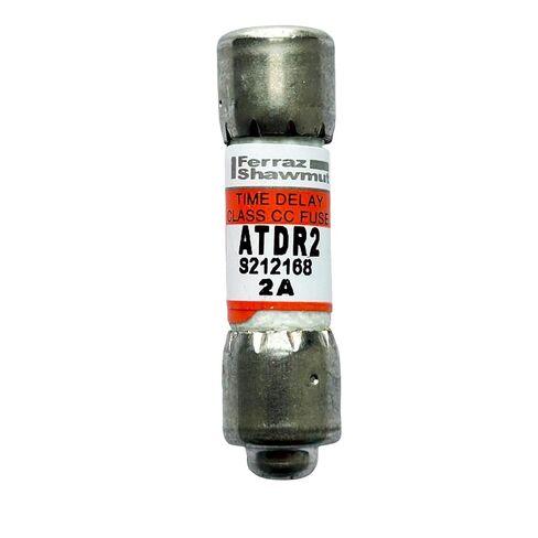 5-Pack New ATDR2 ATDR-2 ATDR-2A 600Vac Time Delay Class CC Fuse，ATDR-2A Cartridge Time-Delay Fuse in Kuwait