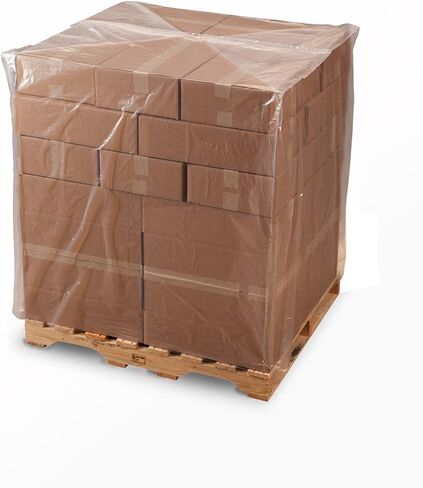 48 X 46 X 72" 2 Mil Clear Pallet Covers 60/Roll - Laddawn 10510 in Kuwait