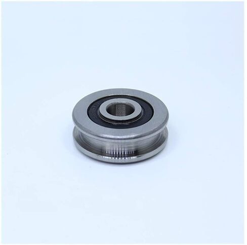 TMP1105 544162 2PCS H Groove Bearing 10x37x12x14mm Steel Rollers H5/2.5 H6/2 H6/3 Slide Guide Bearings U Wheel Pulley Roller in Kuwait