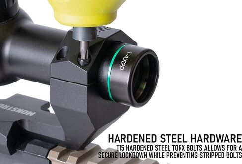 Monstrum Ultra Series Precision Offset Picatinny Scope Mount | 1 بوصة | 0 وزارة الزراعة in Kuwait