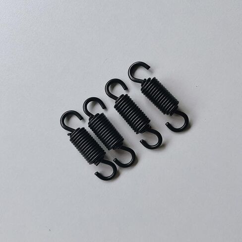 Extension Spring, 4PCS Massage Chair Movement Swing Arm Accessories 54mm Length Black Tension Spring in Kuwait