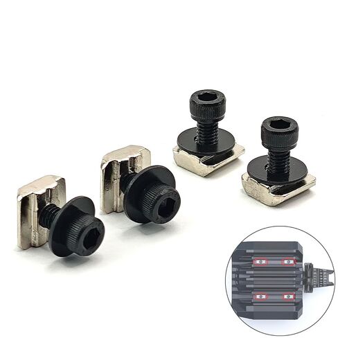 ODO LUCK 4PCS T-Slot Mounting Nuts T-Nuts + Screws for Fanatec CSL DD/DD Pro in Kuwait