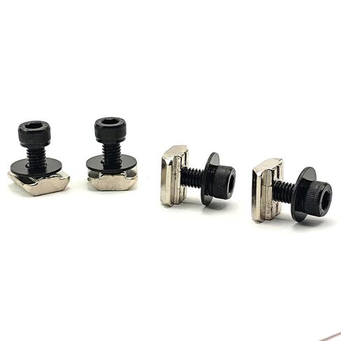ODO LUCK 4PCS T-Slot Mounting Nuts T-Nuts + Screws for Fanatec CSL DD/DD Pro in Kuwait