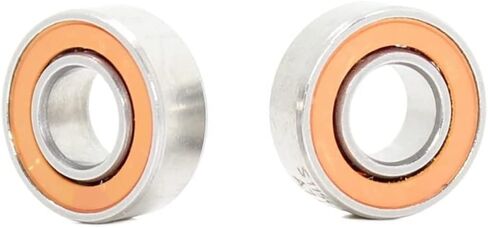 2 قطعة S625 2RS محامل بكرة الصيد 5*16 5 مللي متر ABEC-7 الفولاذ المقاوم للصدأ الهجين السيراميك الهواء تحمل S625RS 2OS CB in Kuwait