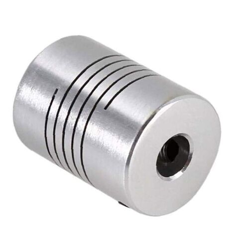 4pcs Flexible Couplings, Size 6.35 * 10mm, Outer Diameter 19mm, Length 25mm, Mainly Used for Connecting Motors, Stepper, Etc in Kuwait