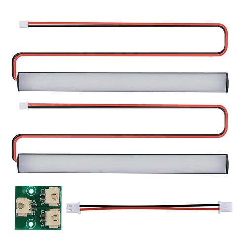ترقية مجموعة مصابيح LED لـ Flashforge Adventurer-5X5M 3D-Printing: 2pcs Magnetci 24V 42 LED Light Bar مع توصيل الناشر الناعم وتشغيل أجزاء الطابعة ثلاثية الأبعاد in Kuwait