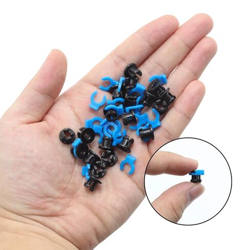 40pcs Bowden Tube Coupler Set,Durable 1.75mm Bowden Coupling Clip Reliable Clamp Clip,Versatile Collet for 3D Printer Accessories in Kuwait