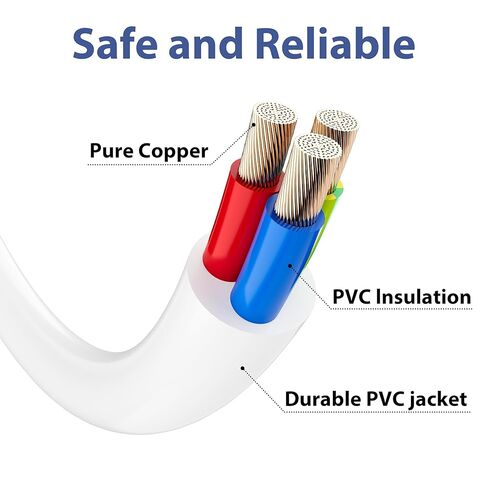 Vancle 2 Pack 6mm Magnetic USB DC Charging Cable with 2 Pins Charger Cord for Toys Massagers Electric Toothbrush in Kuwait