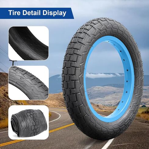 إطار دراجة 12 1/2x2 1/4 (47-203) إطار دراجة 12.5 بوصة مناسب لإطار دراجة بديل 12 1/2 x 2 1/4 12.5x2.25 للأطفال/المدينة/الطريق (مفرد) in Kuwait
