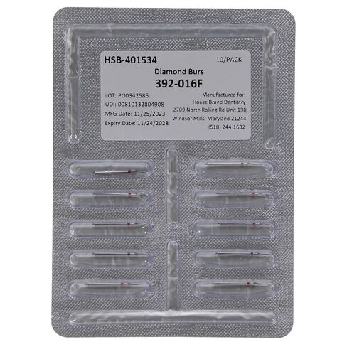 401534 FG 392-016F أزيز ألماس حبيبات دقيقة متداخلة 10/عبوة in Kuwait