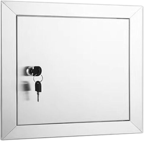 304 Stainless Steel Access Panel - Watertight Inspection Door, Easy Maintenance, 16x24 inch, Durable, Corrosion-Resistant, Ideal for Plumbing & Electrical Access in Kuwait