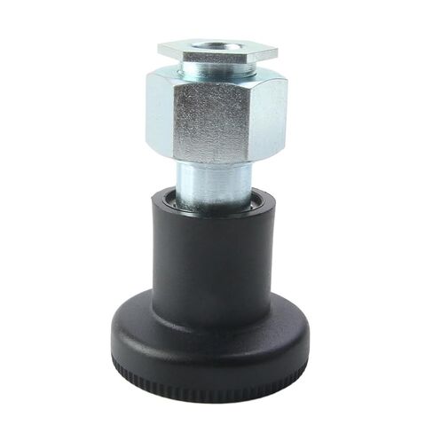 QX255 Indexing Plunger Dia 6mm 8mm Spring Loaded Pin Self Locking Reset Ball Head Positioning Bolt with Nut 1Pcs(QX255-C,6-10.5) in Saudi Arabia