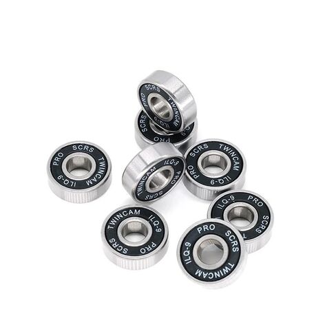 8 قطعة محامل عجلات التزلج الأسطوانة الأخدود العميق 608RS ABEC-9 مصغرة الكرات الكروم الصلب تحمل للوحة التزلج in Kuwait