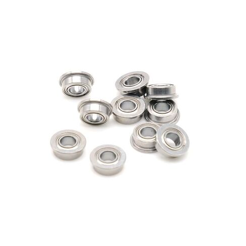 10Pcs MF63ZZ 3x6x2.5 mm ABEC-7 Flange Bearings Deep Groove Ball Bearing MF63Z MF63 in Saudi Arabia
