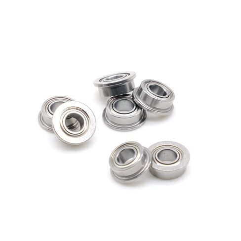 10Pcs MF63ZZ 3x6x2.5 mm ABEC-7 Flange Bearings Deep Groove Ball Bearing MF63Z MF63 in Saudi Arabia