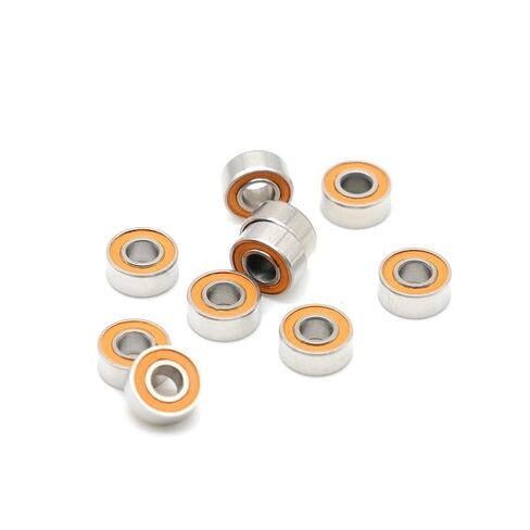 S683RS Bearing (2PCS) 3x7x3 mm ABEC-7 Stainless Steel Hybrid Ceramic Hobby Electric RC Car Truck Ball Bearings Orange Seal in Saudi Arabia