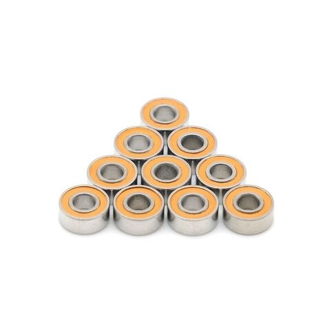 S683RS Bearing (2PCS) 3x7x3 mm ABEC-7 Stainless Steel Hybrid Ceramic Hobby Electric RC Car Truck Ball Bearings Orange Seal in Saudi Arabia