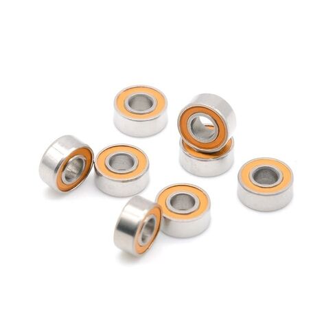 S683RS Bearing (2PCS) 3x7x3 mm ABEC-7 Stainless Steel Hybrid Ceramic Hobby Electric RC Car Truck Ball Bearings Orange Seal in Saudi Arabia