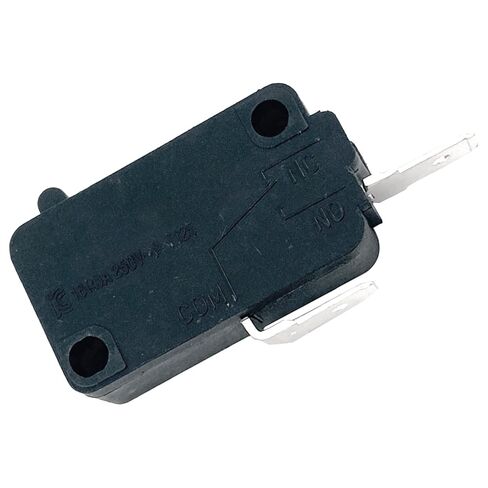 HK-14 مفتاح ميكرو مفتوح عادة (أسود 4 عبوات)، 16 أمبير 125/250 فولت تيار متردد SPST-NO مفتاح مكبس أساسي، متوافق مع هانيويل V7-1S37D13 لسلة مقلاة الهواء PowerXL وإصلاح فرشاة القرش الكهربائية الدوارة in Kuwait