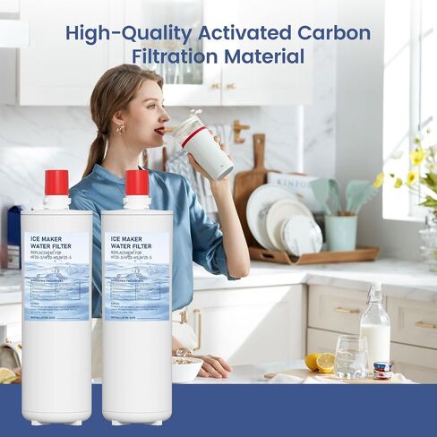 HF20-S HF20-MS HF25-S Water Filter Replacement Compatible with 3M High Flow Series Cartridge HF20-S, 5615103/HF20-MS, 5615109/HF25-S,5615203, Water Filtration System 2 Pack in Saudi Arabia