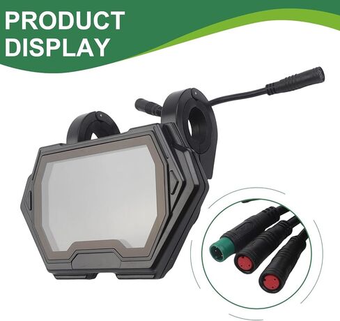 سكوتر كهربائي عرض أداة لوحة القيادة شاشة LCD لـ KUGOO لـ G2 Pro لـ G2 Max لـ KUKIRIN لوحة العدادات الرقمية باللون الأسود in Kuwait
