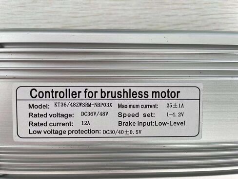NBPOWER 36V/48V 750W 25A فرش وحدة تحكم في محرك التيار المستمر Ebike تحكم + KT-LCD8H عرض اللون مجموعة واحدة، تستخدم لمجموعة Ebike 750W-1000W. in Kuwait