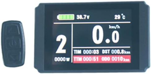 NBPOWER 36V/48V 750W 25A فرش وحدة تحكم في محرك التيار المستمر Ebike تحكم + KT-LCD8H عرض اللون مجموعة واحدة، تستخدم لمجموعة Ebike 750W-1000W. in Kuwait