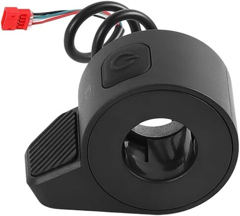 أجزاء سكوتر كهربائي صمام خانق بقبضة ملتوية لـ Ninebot E3 E3 Pro وحدة تحكم في سرعة الإبهام ملحقات مسرع إصبع الخانق in Kuwait