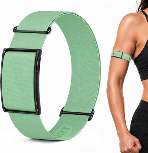 حزام ذراع مرن للعضلة ذات الرأسين متوافق مع حزام Amazfit Helio، وحزام رياضي منسوج مقاوم للماء مع إبزيم منزلق وإطار معدني in Kuwait