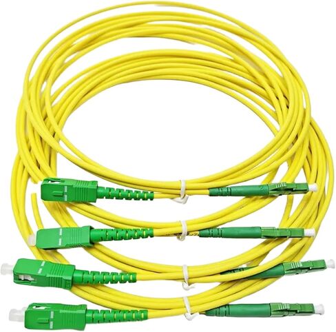 10 قطعة SC/-LC/ألياف العبور 2.0/3.0 مللي متر وضع واحد OS2 SM Core(0.5 متر) in Kuwait