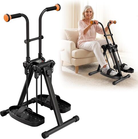 Pedal Exerciser Bike for Seniors – Arm, Leg, Hand & Knee Elderly Exercise Equipment, Sit-Down Home Workout Machine for Total Body, Upper & Lower Limb Trainer in Saudi Arabia