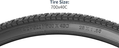 إطارات دراجة YUNSCM 700x40C/42-622 Gravl 700C قابلة للطي متوافقة مع 700x38C 700 x 40C 700x42C 28x1.50 إطارات دراجات الطرق/الحصى/الهجينة - قطعتان (Y-1509) in Kuwait