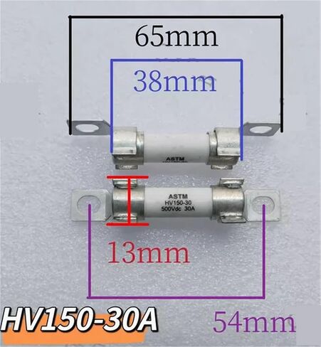 فيوز مركبة الطاقة الجديدة: HV150-20 20A 500VDC / HV150-25 HV150-30 HV150-32 HV150-40 HV150-50 (استشارة أخرى) in Kuwait