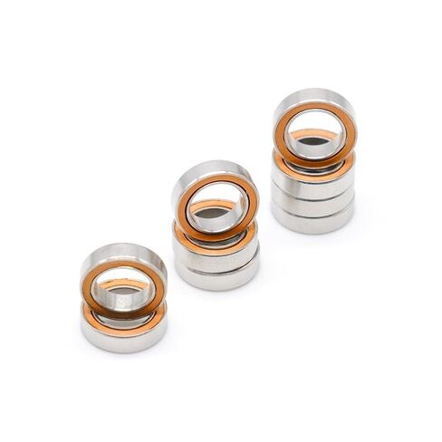 2 قطعة ABEC-7 SMR117 2RS 7x11x3 مللي متر محامل هجينة من الفولاذ المقاوم للصدأ SMR117 RS بكرة الصيد و RC محمل سيراميك صغير in Kuwait