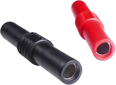 P7023 10 قطعة 4 مللي متر أنثى إلى أنثى الموز محول القابس تمديد معزول الموز التوصيل المقرنة in Kuwait