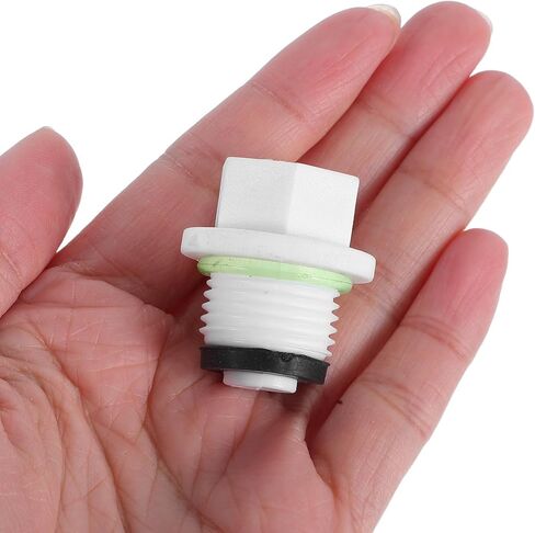 Hose Diameter 20pcs Plugs Thread White Threaded Plastic 1/2 20mm Multi-use Pipe End Caps High Flexibility Leak Prevention Stopper Universal Fit Outdoor in Kuwait