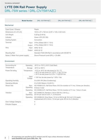 DRL-48V75W1AZ Power Supply 48V 1.57A 75.36W in Saudi Arabia