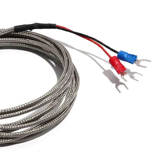 Thermocouple Probe Sensor Type K for PID Temperature Controller Thermostat 5mm Dia. Probe 1m-5m Length | Probe 5x50mm (DxL),2M in Saudi Arabia