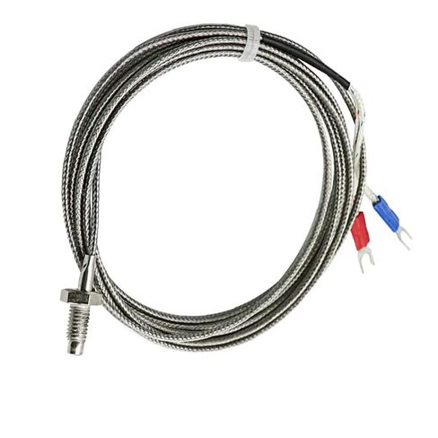 M8 Screw K Type E 1Meter 2M 3 Meters 4M 5M Wire Cable Connector Thermocouple Temperature Sensor for Temperature Controller | M8 Type E 1M in Saudi Arabia