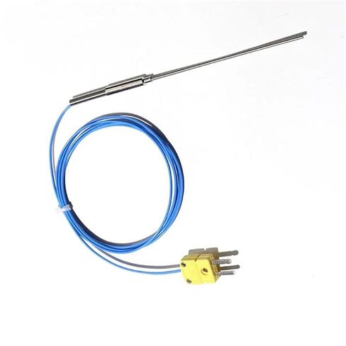 1PC 1M Thermocouple Wire Type K WRNK-191 Armored Temperature Sensor with Flexible Temperature Probe Dia=1mm-8mm L=50-300mm | Probe 6x200mm in Saudi Arabia