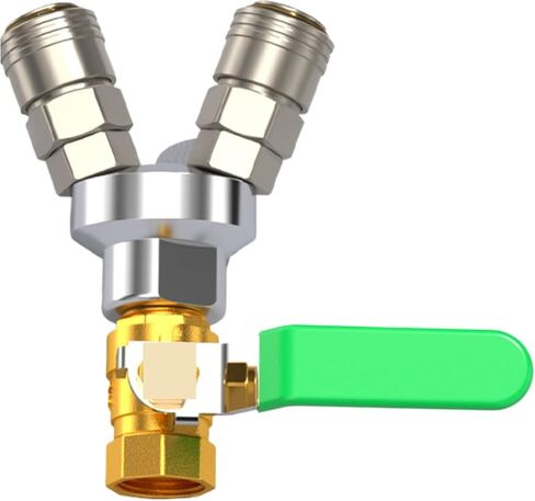 Quick Connector C Self-locking Round Two/Tee; Tee 4 Ball Valve in Kuwait