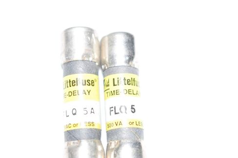 LITTELFUSE FLQ-5 LITTLEFUSE, FLQ5, Fuse, 5AMP, 500V, TIME DELAY Midget in Kuwait