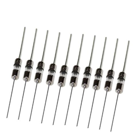 10 قطعة F3AL250V صمامات ضربة سريعة محورية 3.6X10 مللي متر (0.14 بوصة × 0.4 بوصة) 3 أمبير (3A) 250 فولت، مصهر زجاجي سريع المفعول/سريع النفخ in Kuwait