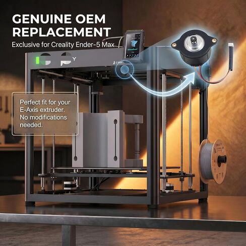 Original Extruder Motor for Creality Ender5-Max: E-Axis Circular Stepper Motor with High Torque Compatible with Creality Ender 5 Max 3D Printing. in Kuwait