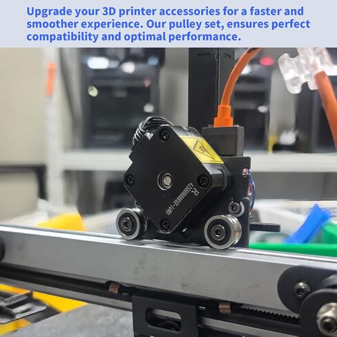 FYSETC 3D Printer Accessories Extruder Pulley: Replacement Hot End Upgraded Gear Steel Bearing U-Shaped for Kobra 2 3 FDM Printing Project Replacement 4Pcs in Kuwait