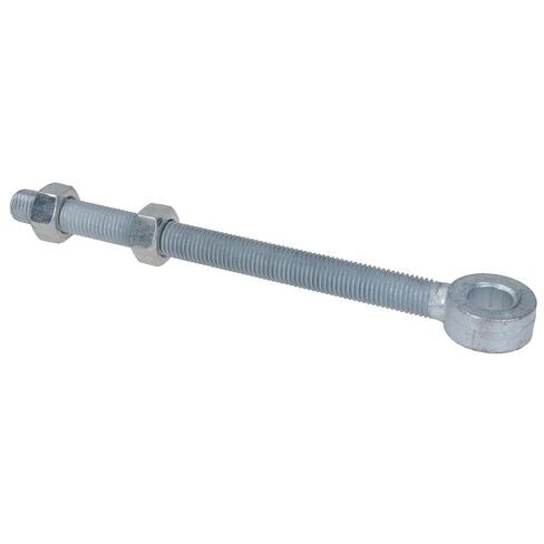 Swing Gate Long Eye Bolts Hinge + Nuts Adjustable Zinc Plated 16 x 200mm 2pc in Kuwait