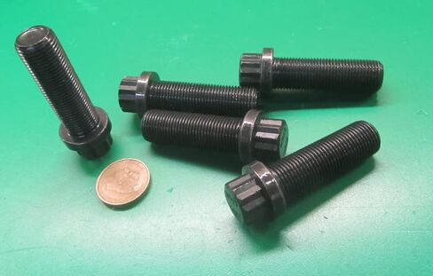 سبائك الصلب 12 نقطة PT البراغي 5/8-18 "× 2.00" طول 5 قطع in Kuwait